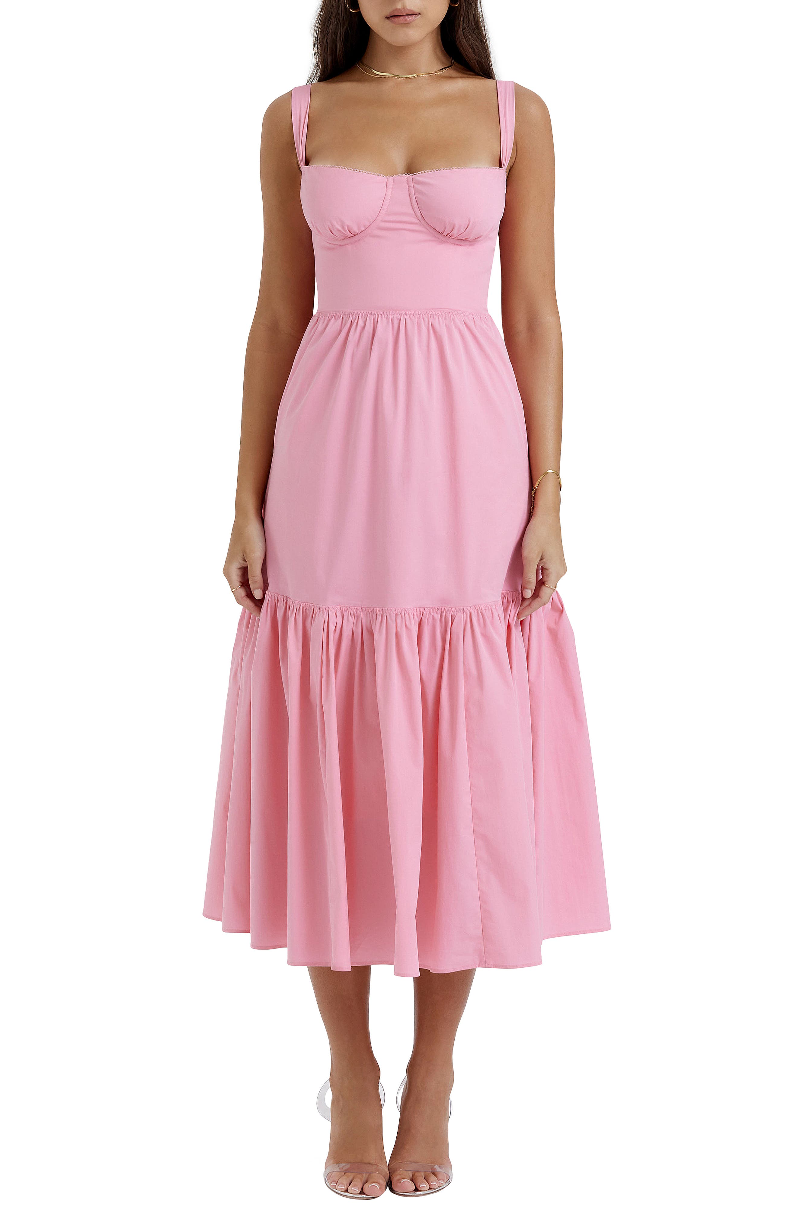 nordstrom pink dress